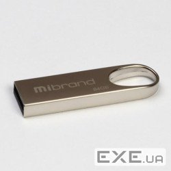 Флеш-накопичувач Mibrand Irbis, USB 2.0, 64GB, Metal Design, Blister (MMiI / 64)