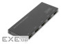 Відеосплітер DIGITUS HDMI (INx1 - OUTx4), 4K, Ultra Slim (DS-45323) DIGITUS HDMI (INx1 - OUTx4), 4K, Ultra Slim (DS-4532