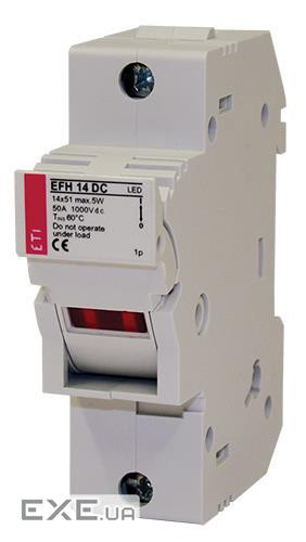 Тримач ETI EFH 14 2P-LED 50A 1000V DC (2560213)