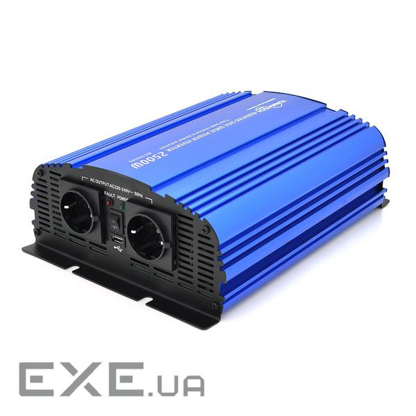 Інвертор напруги Tommatech MS-2500, 24V / 220V, 2500W з апроксимованою синусоїдою, 2Shu (MS-2500-24) , 2Shu (MS-2500-24)