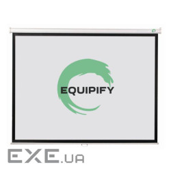 Екран для проектора Equipify SGM-4304 з механізмом поверн. наст.-стел. 120" (4:3) 244*183
