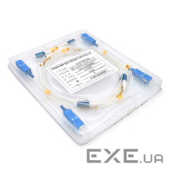 Патчкорд оптичний SC / UPC-LC / UPC 3.0mm 1 м в упаковці по 4 штуки, ціна за штуку (13511)