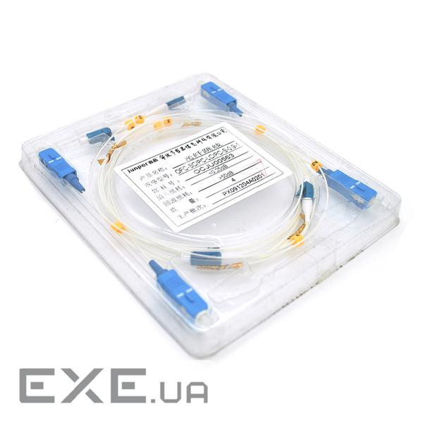 Патчкорд оптичний SC / UPC-LC / UPC 3.0mm 1 м в упаковці по 4 штуки, ціна за штуку (13511)