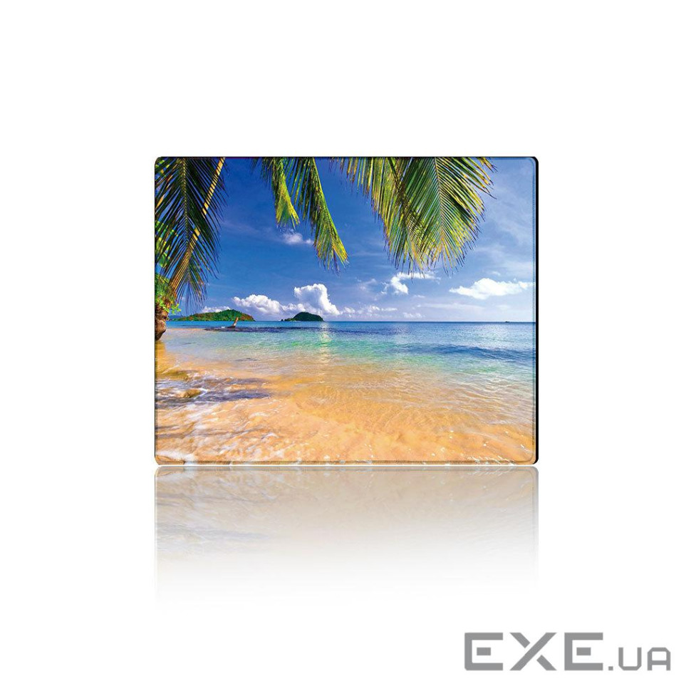 Коврик 250*300 тканинний Tropical Palm, з боковою прошивкою, товщина 2 мм (YT-CAT7)