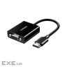 Перехідник HDMI (M) - VGA (F), Ugreen CM611, Black, 20 см (90813)