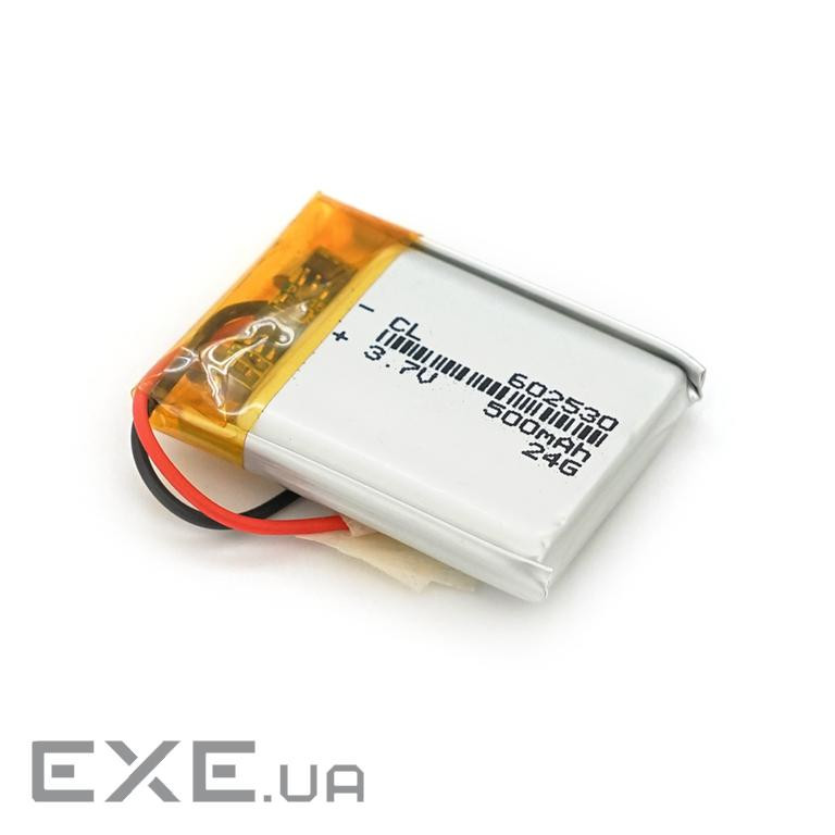 Літій-полімерний акумулятор 6*25*30mm (Li-ion 3.7В 400мА&middot,год) (602530) ) (602530)