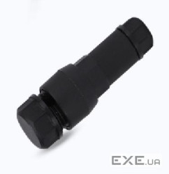 Клема наперсточного типу з проколом, для точкового світильника, чорний (YT-39420) (YT-39420)