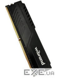 Пам"ять 16Gb DDR5, 6000 MHz, Wibrand, Black, 48-48-48, 1.1V, з радіатором (WI6000DDR5D/16GB)