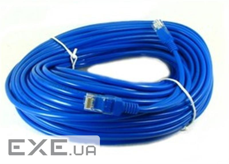 Патч-корд Atcom, UTP, RJ45, Cat.5e, 30m, синій (9173)