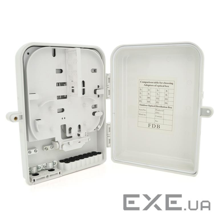PON - box 16-канальний BT-F208-SC, термоусадка, ключі, стяжки, кріплення на стіну (YT-BT-F208-SC) (YT-BT-F208-SC)