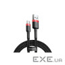 Дата кабель USB 2.0 AM to USB-C 2.0m 2A red-black Baseus (CATKLF-C91)