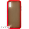 Чохол до мобільного телефона Dengos Samsung Galaxy A01 (red) (DG-TPU-MATT-33)
