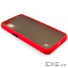 Чохол до мобільного телефона Dengos Samsung Galaxy A01 (red) (DG-TPU-MATT-33)