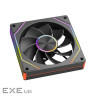 Вентилятор реверсний PCCOOLER FG120R ARGB BK чорний для корпусу 120x120x25мм, HB (F1G12R-BKAC112-GL)