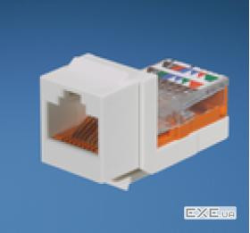 NK5E88MAWY Модуль Keystone RJ45, кат. 5e, UTP, білий
