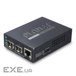 Медиаконвертер Planet GT-1205A (10/ 100/ 1000Base-T to Dual 1000Base-X SFP)