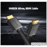 Кабель мультимедійний HDMI M to HDMI M 1.5m HD104 black Ugreen (60820)