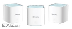 WiFi система D-Link M15-3 EAGLE PRO AI AX1500 Mesh WiFi (3шт )