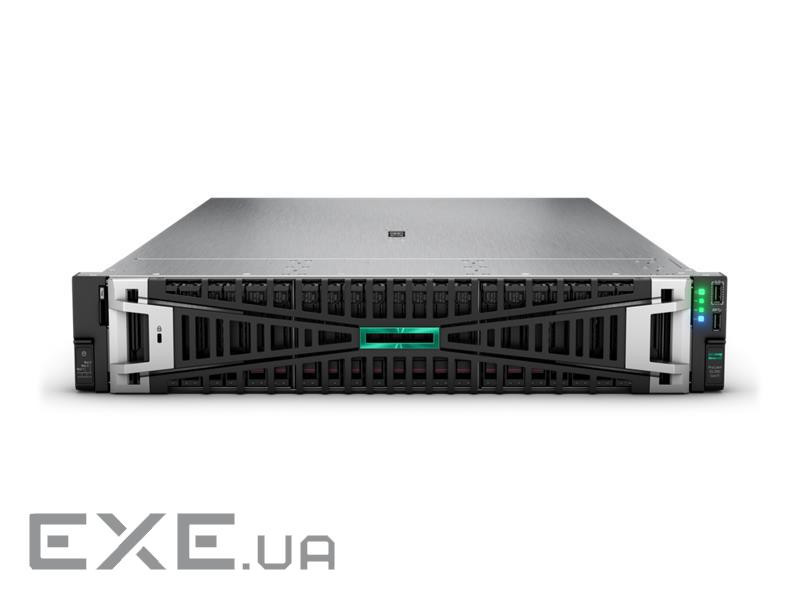 Сервер HPE DL380 Gen11 5515+ 3.2GHz/8-core/1P, 2x32G, 8SFF, 2x10Gb BASE-T, MR416i-o, 2x (P81785-425)