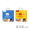 Кабель HOCO X21 USB to Type-C 2A, 1m, silicone, TPE connectors, Black+White (6957531071402)