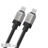 Кабель Baseus CoolPlay Series Type-C to Type-C 100W (1m) black (CAKW000201)