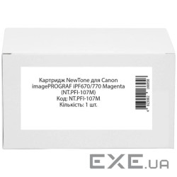Картридж NewTone Canon imagePROGRAF iPF670/770 Magenta (NT.PFI-107M)