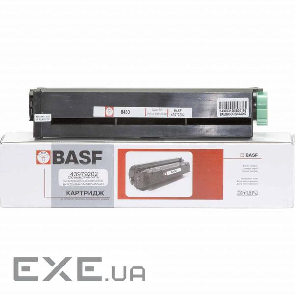Тонер-картридж BASF OKI B410/430/440 , 43979211/43979202 (KT-B430-43979202) (BASF-KT-B430-43979202)