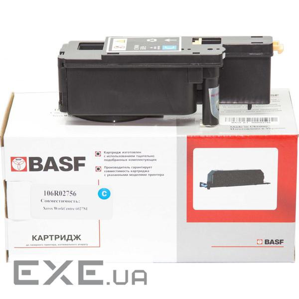 Тонер-картридж BASF Xerox Ph аналог 106R02756 Cyan (KT-106R02756) (BASF-KT-106R02756)