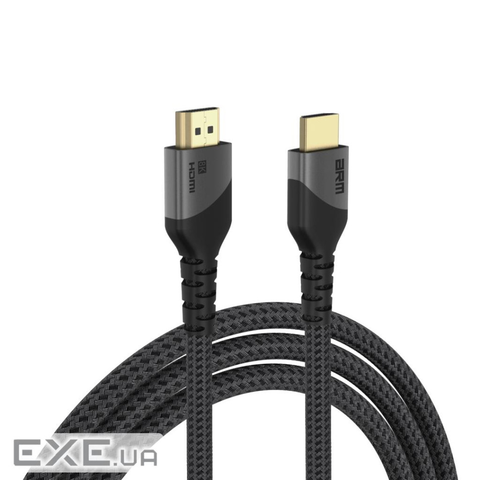 Кабель мультимедійний HDMI M to HDMI M 1.0m V2.1 8K black Armorstandart (ARM71095)