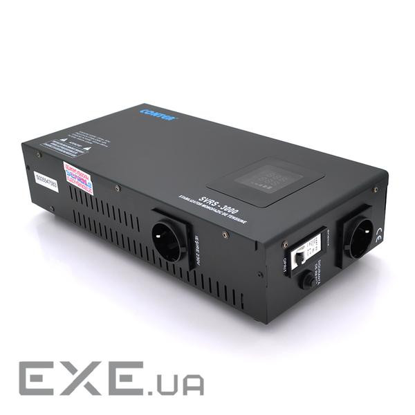 Стабілізатор напруги релейний Conter SVR-3000VA / 2250W однофазний, підлоговий мон (CR-SVRS-3000)