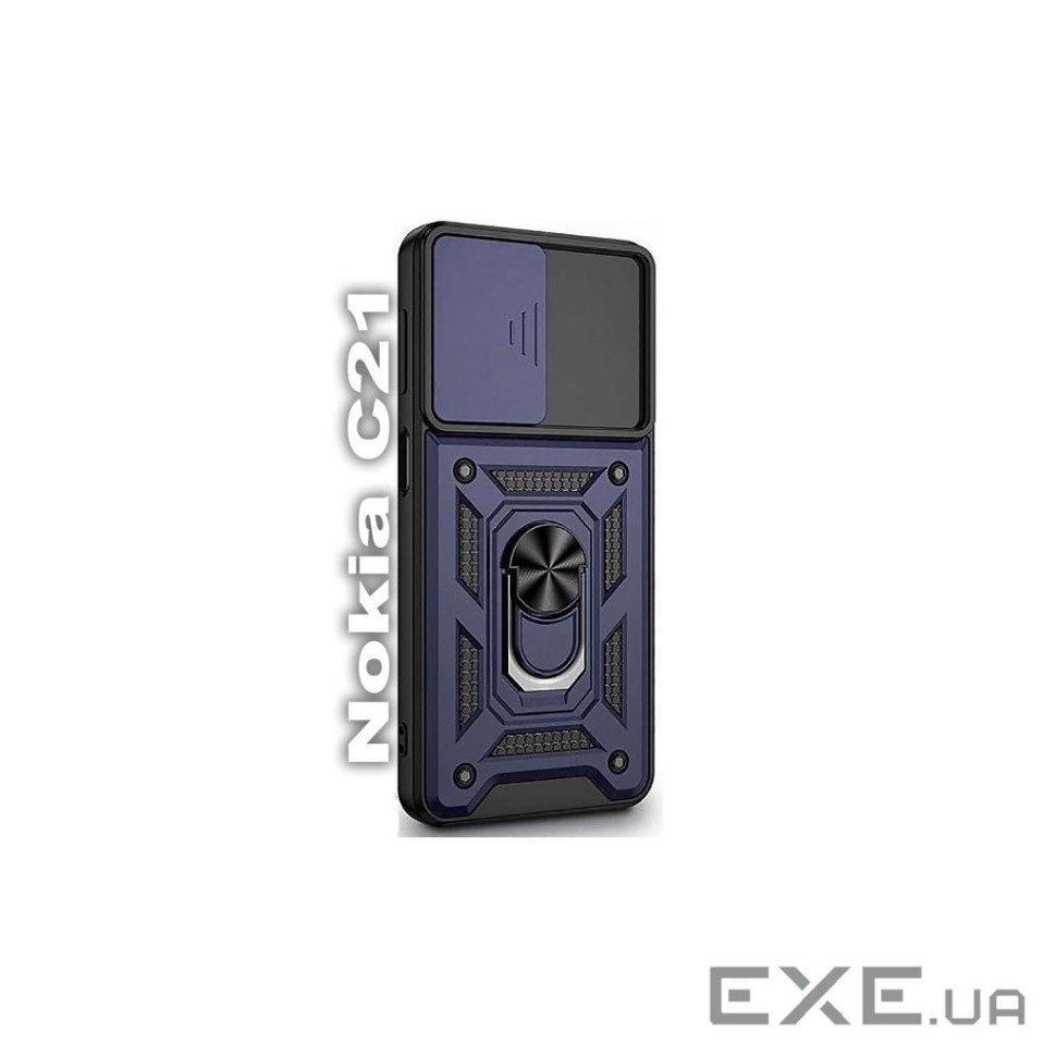 Чохол до мобільного телефона BeCover Military Nokia C21 Blue (709995)