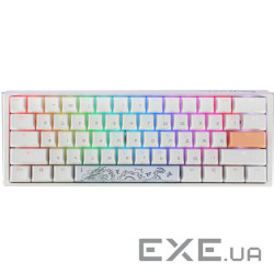 Клавіатура Ducky One 3 Mini Cherry MX Red RGB White UA (DKON2161ST-RUAPXPWWWSC1) Ducky One 3 Mini Cherry MX Red RGB Whit