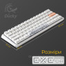 Клавіатура Ducky One 3 Mini Cherry MX Red RGB White UA (DKON2161ST-RUAPXPWWWSC1) Ducky One 3 Mini Cherry MX Red RGB Whit