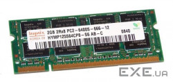 Оперативна пам'ять Hynix DDR2 SODIMM 2Gb 800MHz (HYMP125S64CP8-S6)