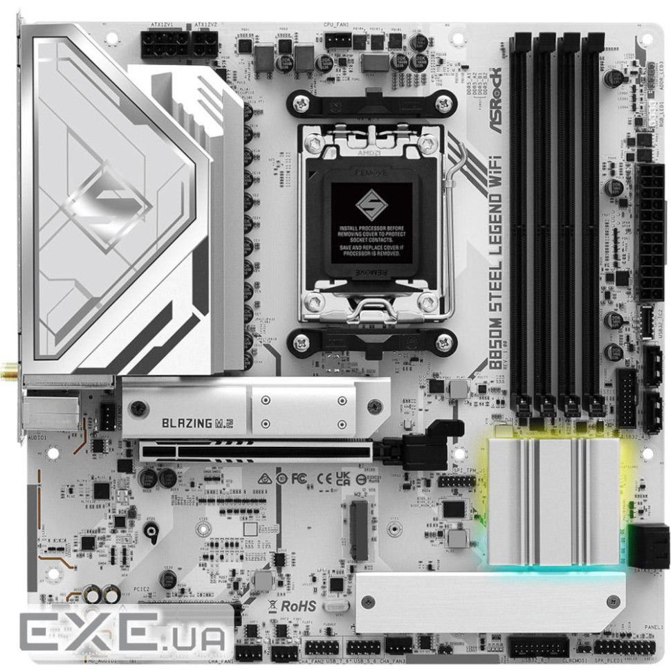 Материнська плата ASROCK B850M Steel Legend WiFi