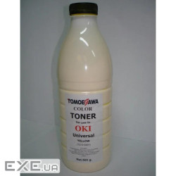 Тонер OKI UNIVERSAL 500г Yellow Tomoegawa (TG-O-500Y)