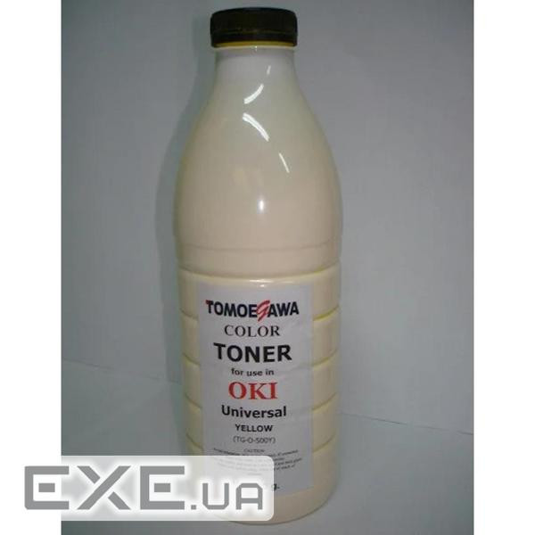 Тонер OKI UNIVERSAL 500г Yellow Tomoegawa (TG-O-500Y)