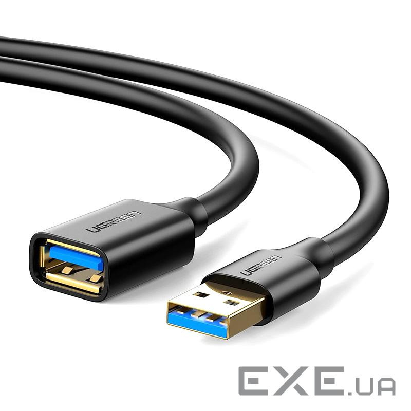 Дата кабель USB 3.0 AM/AF 3.0m US129 Black Ugreen (30127)