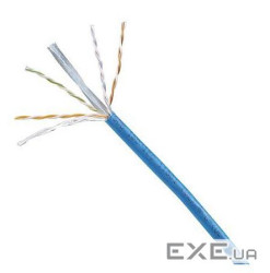 Кабель U/UTP, кат. 6, LSZH-1, Euroclass Dca-s2-d2-a1, синій, 305 м, Panduit NetKey (NUZ6C04BU-KE) , Panduit NetKey (NUZ6