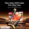 Кабель мультимедійний HDMI M to HDMI M 80.0m 4K60Hz fiber optic black Vention (ALSBAF)