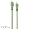 Кабель Proove Rebirth Type-C to Type-С 60W (1m) green (CCRE60002211)