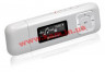 TRANSCEND MP330 MP3 Player, 8GB, USB2.0, 1" OLED Display, White (TS8GMP330W)
