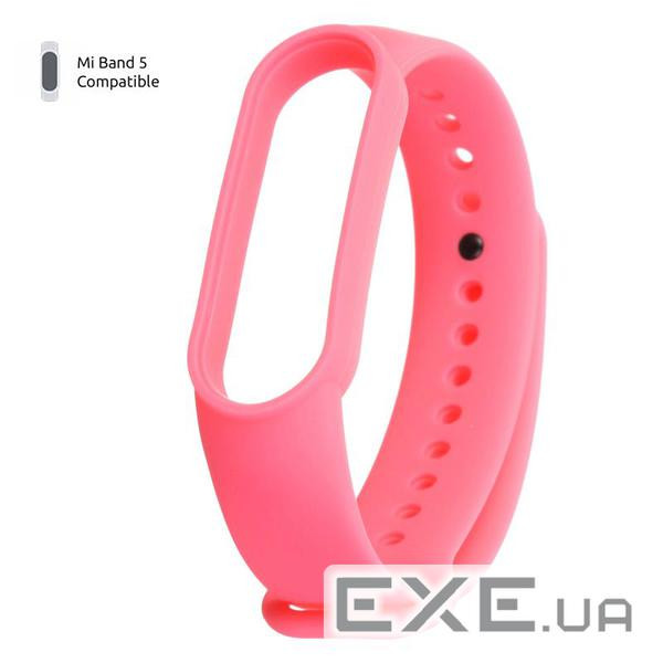 Ремешок для фитнес браслета Armorstandart для Xiaomi Mi Band 5 Hot Pink (ARM57003)