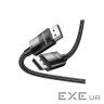 Кабель UGREEN DP114 DP1.4 Male to Male Plastic Case Braided Cable DisplayPort 2м Black (80392)
