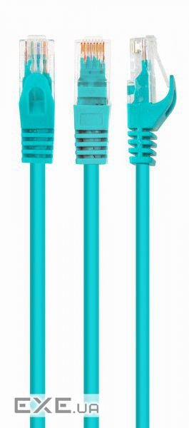 Патч корд PP6U-3M / G, UTP, категорія. 6, литий, 50u "штекер із засувкою, 3 м, зелений (PP6U-3M/G)