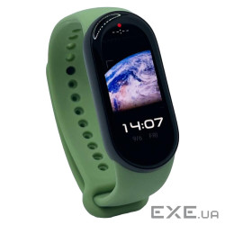 Силиконовый ремешок BeCover для Xiaomi Mi Smart Band 9 Light Green (711962)