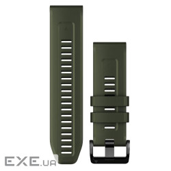 Ремінець до смарт-годинника Garmin fenix 7X 26mm QuickFit Moss Silicone (010-13117-03)