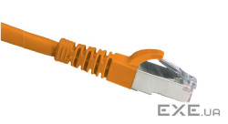 Патч-корд OK-net Кат.6a U / FTP 26AWG LZ0H Помаранчевий 3м (OK-PC9381-O-LSZH)