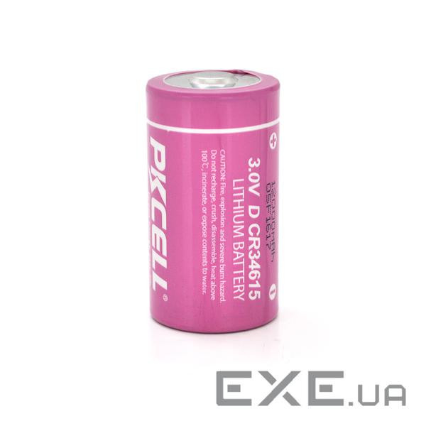 Батарейка літієва PKCELL CR34615, 3.0V 12000mah, OEM