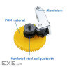 Шестерня для 3D-принтера Bambu Lab Gear X1 & P1 Series Hardened Steel Extruder, Assembly (FAE015)